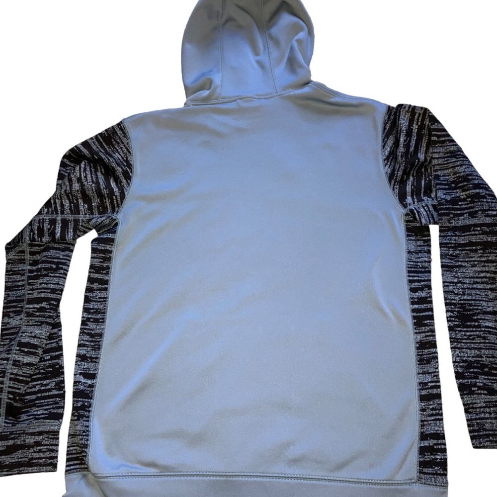 Black/ Gray Therma-Fit Hoodie Mens M - Picture 10 of 12